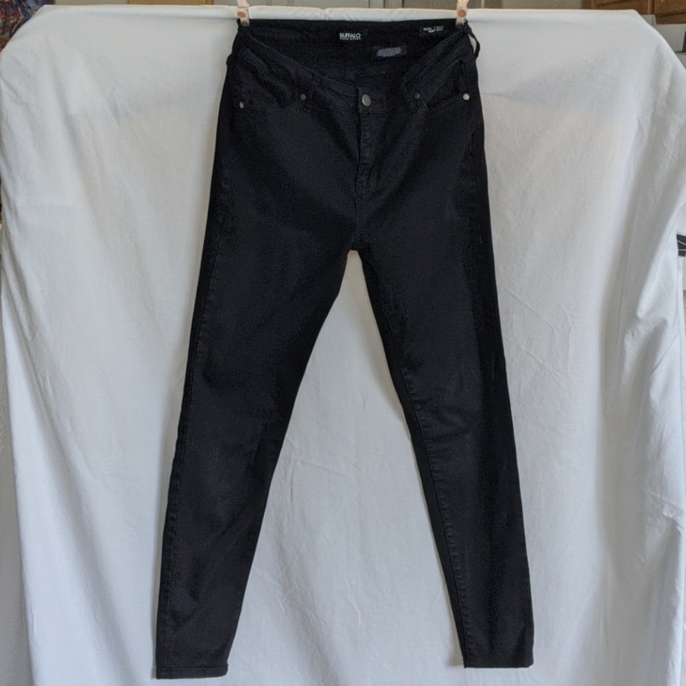 Buffalo black Royal midrise stretch skinny jeans